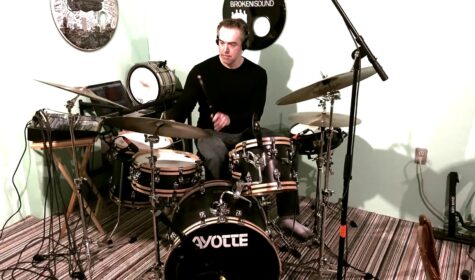 Steve Vorass On Drums